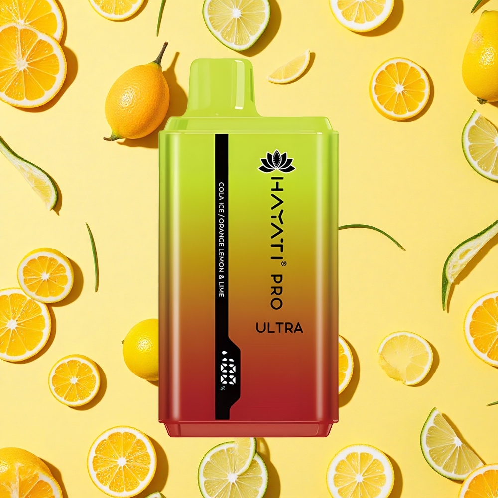 Hayati Pro Ultra 15000 Puffs Cola Ice 2 12ml E-liquid 2 Nicotine 850mAh Battery Capacity