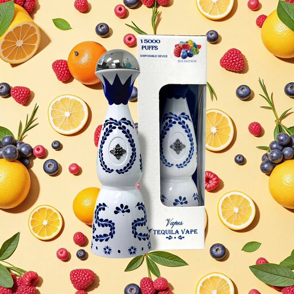 Humo Azul 15000 Puffs 20ml E-liquid 5 Nicotine Blue Razz Bear
