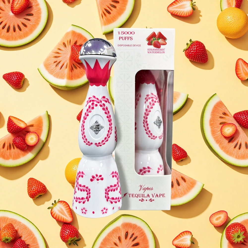 Humo Azul 15000 Puffs Strawberry Watermelon 20ml E-liquid 5 Nicotine USB-C