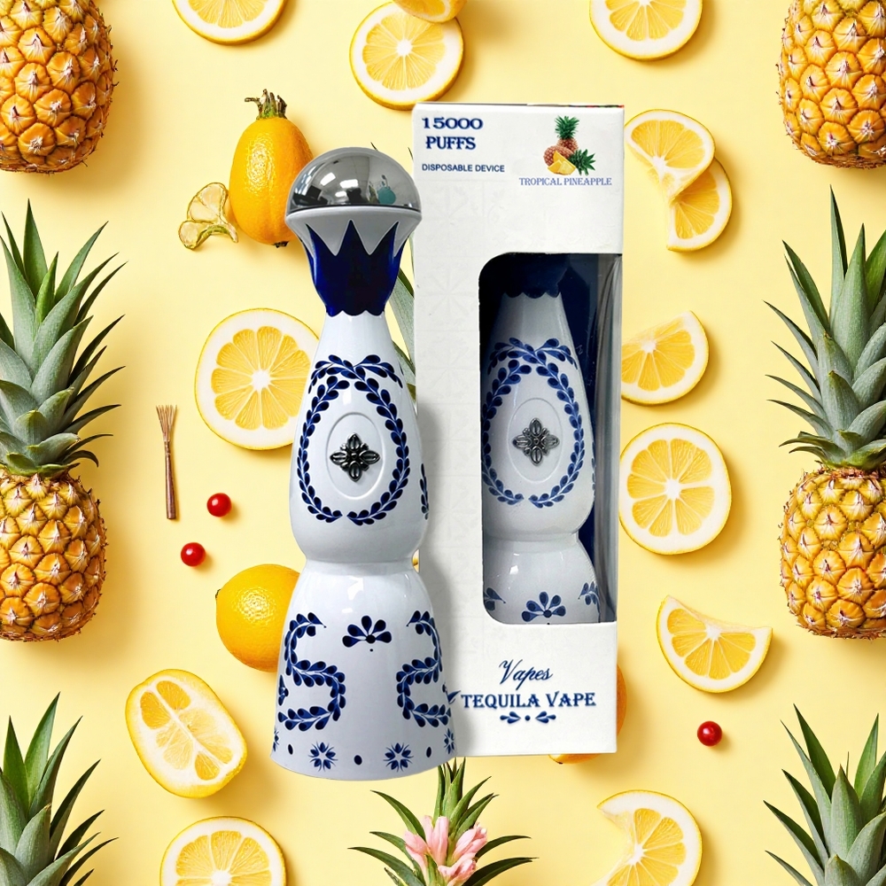 Humo Azul 15000 Puffs Tropical Pineapple 20ml E-liquid 5 Nicotine USB-C
