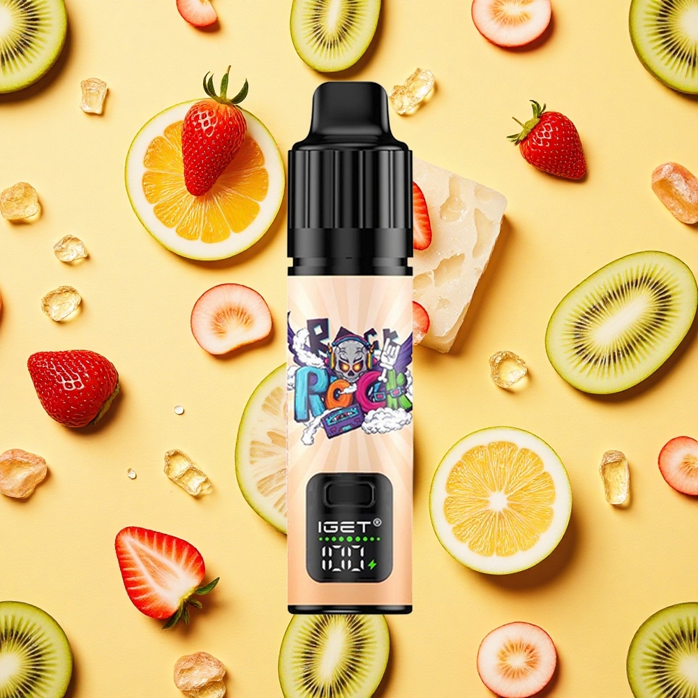 IGET BAR PLUS S3 POD 10000 Puffs Strawberry Kiwi Ice 18ml E-liquid 5 Nicotine 950mAh Battery Capacity