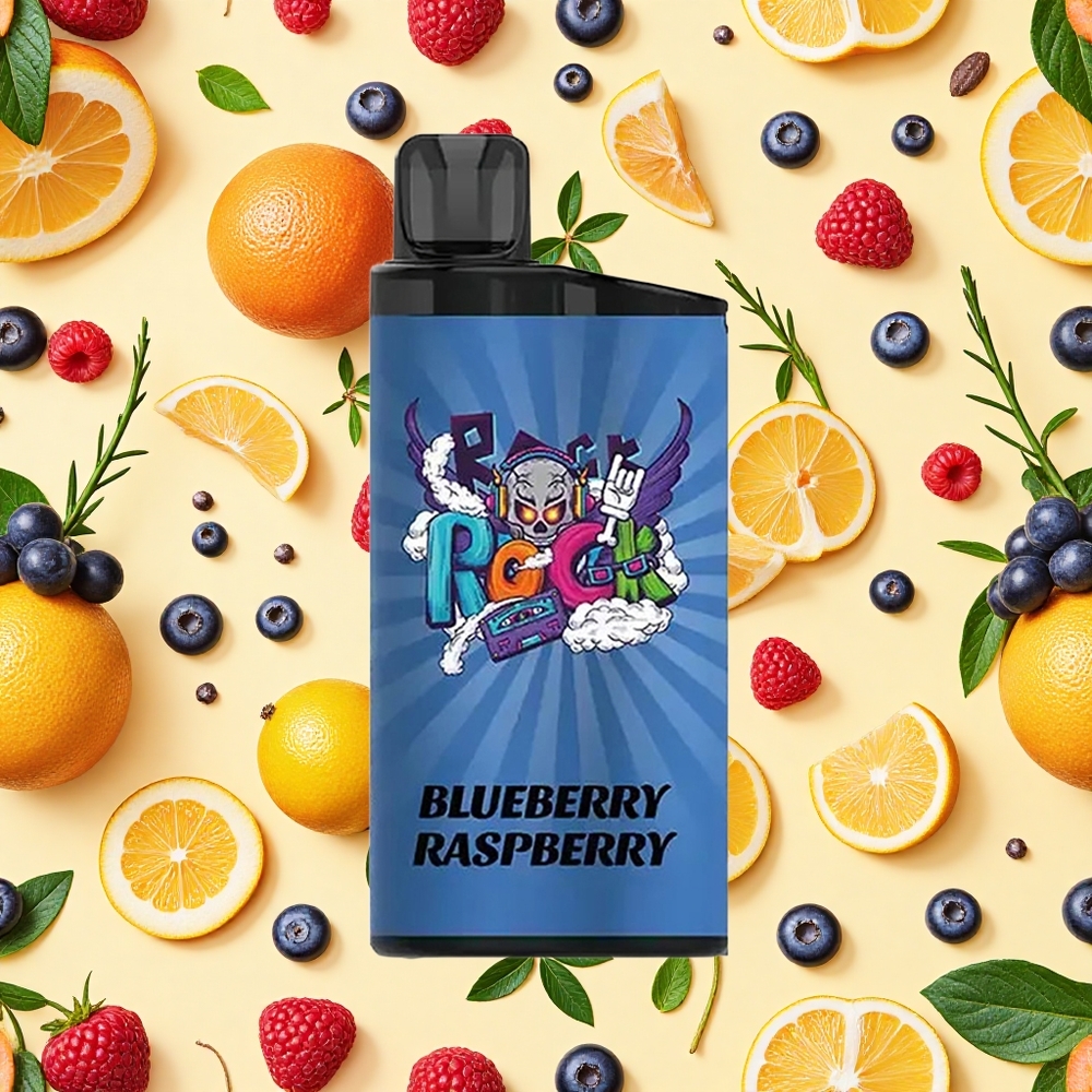 IGET Bar 3500 Puffs 1400mAh Battery Capacity Disposable Vape Blueberry Raspberry