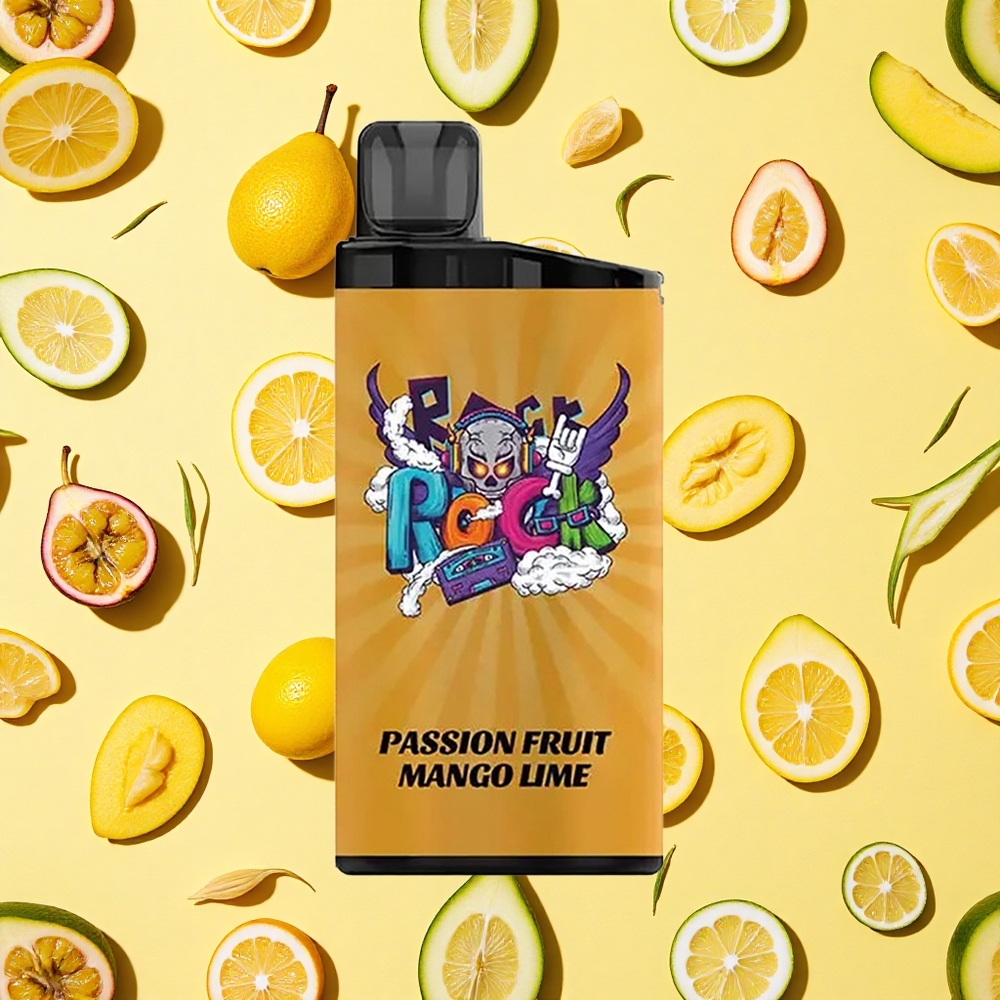 IGET Bar 3500 Puffs 1400mAh Battery Capacity Disposable Vape Passion Fruit Mango Lime