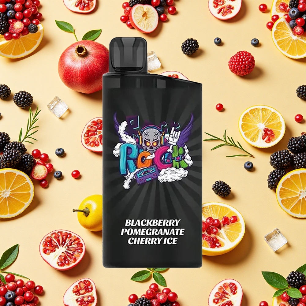 IGET Bar 3500 Puffs 1400mAh Battery Capacity Mesh Coil Blackberry Pomegranate Cherry Ice
