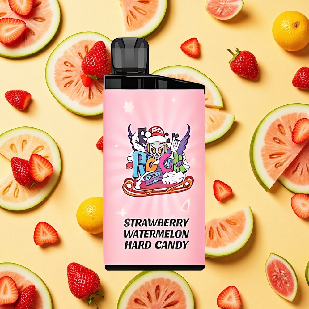 IGET Bar 3500 Puffs Strawberry Watermelon 1400mAh Battery Capacity Mesh Coil