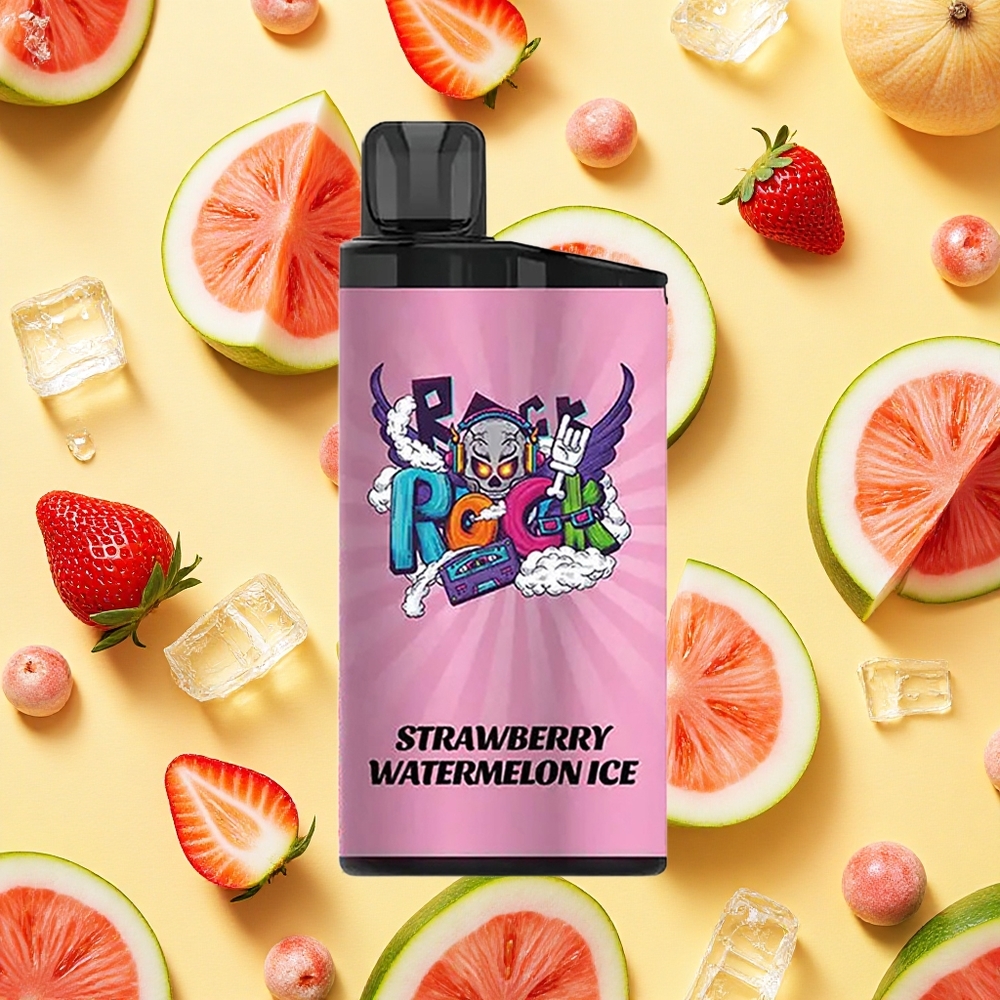 IGET Bar 3500 Puffs Strawberry Watermelon Ice 1400mAh Battery Capacity Mesh Coil