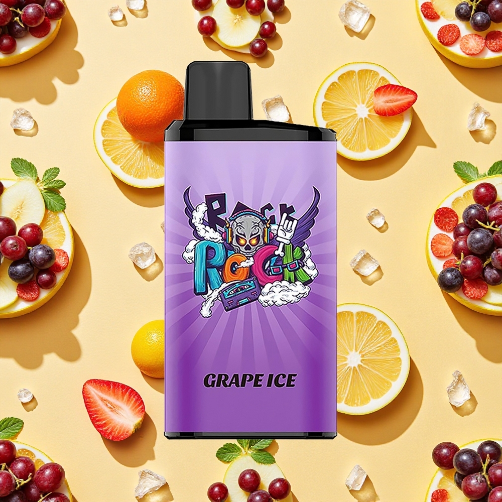 IGET Bar Pro 10000 Puffs 2000mAh Battery Capacity Mesh Coil Grape Ice Disposable Vape