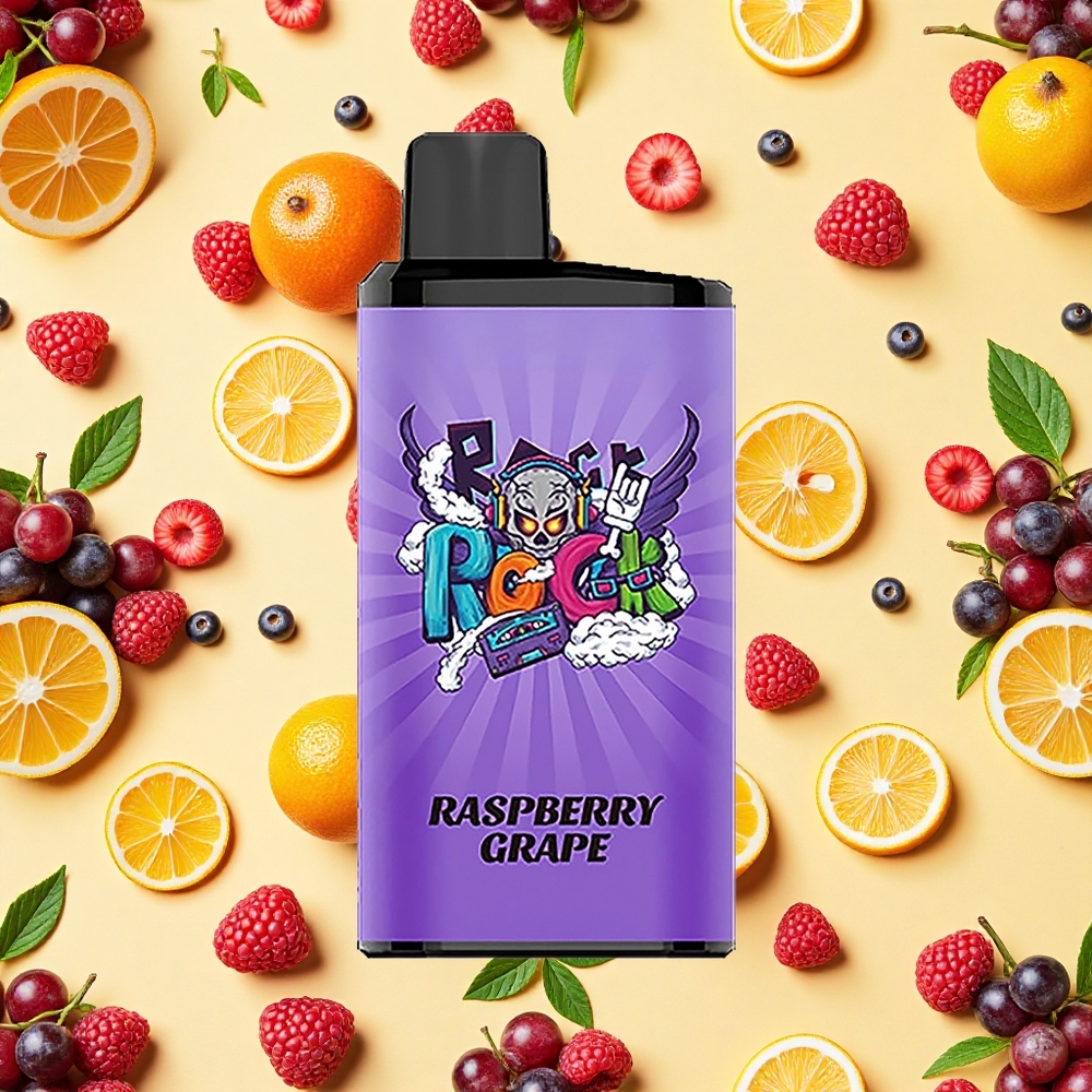IGET Bar Pro 10000 Puffs 2000mAh Battery Capacity Mesh Coil Raspberry Grape Disposable Vape