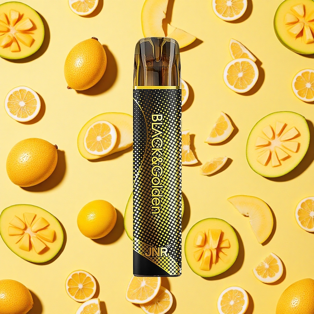 JNR BlackGolden 600+200 Puffs Triple Mango 2ml E-liquid 2 Nicotine TPD