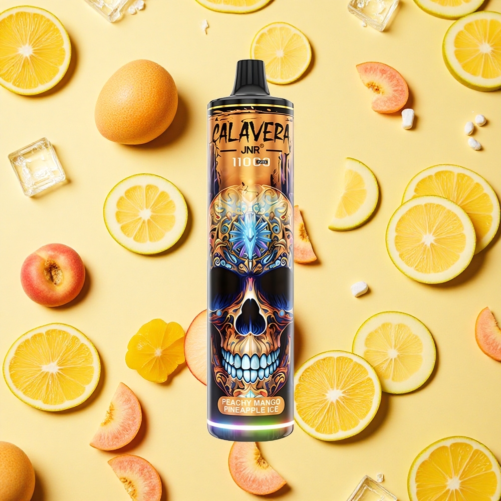 JNR Calavera 11000 Puffs Peach Mango Pineapple Ice Type-C Charging 850mAh Battery Capacity 21ml E-liquid