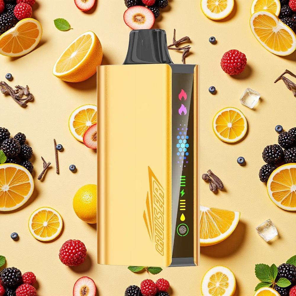 JNR Cruiser 12000 Puffs Blackberry Ice Disposable Vape 3500mAh Battery Capacity Dual Mesh Coil