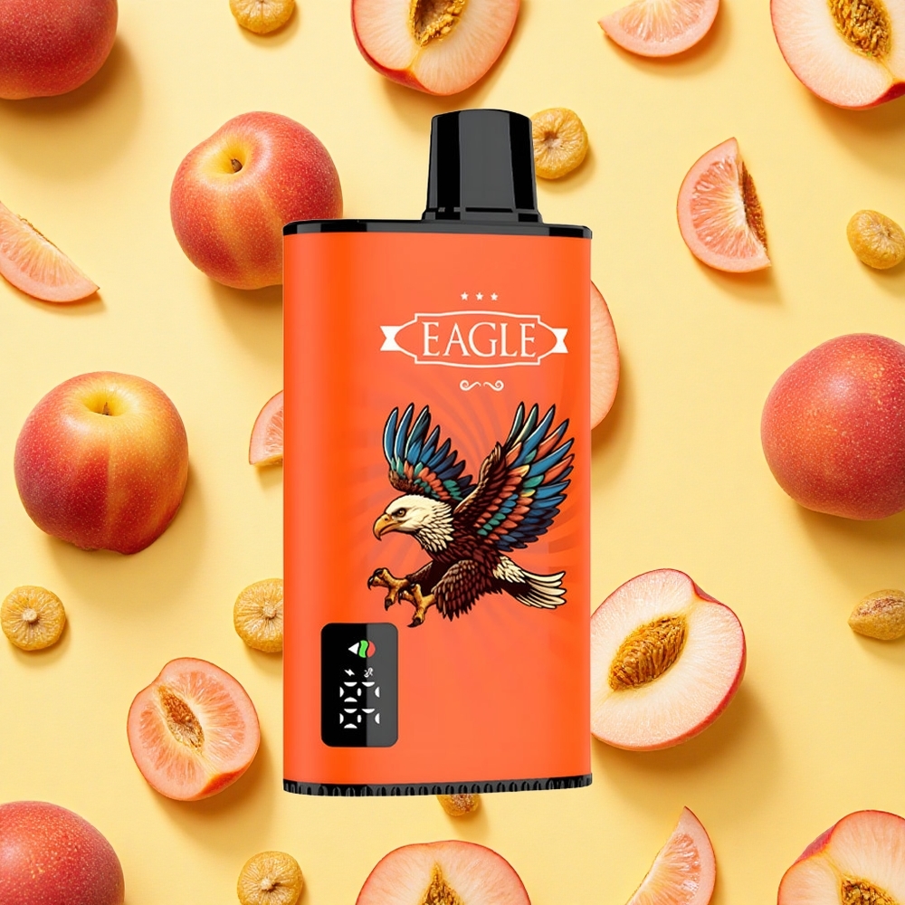 JNR EAGLE Smart 23000 Puffs Juicy Peaches 25ml E-liquid 2 Nicotine Mesh Coil