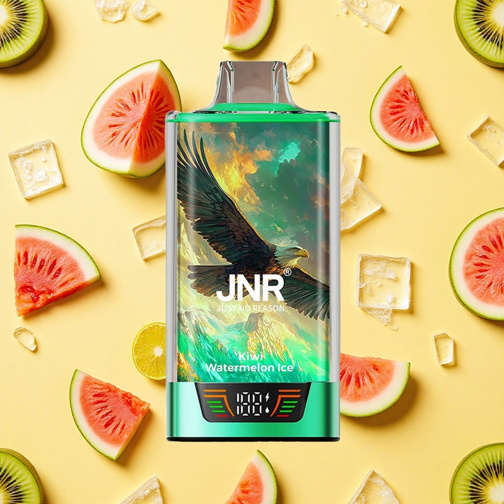 JNR Falcon Pro 28000 Kiwi Watermelon Ice 30ml E-liquid 950mAh Battery Capacity Dual Mesh Coil MTL