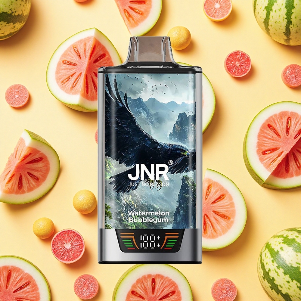 JNR Falcon Pro 28000 Puffs Watermelon Bubblegum 30ml E-liquid 5 Nic