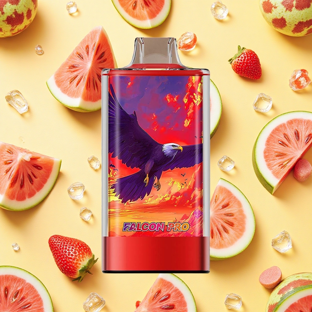 JNR Falcon Pro 28000 Puffs Watermelon Ice 30ml E-liquid 950mAh Battery Capacity Dual Mesh Coil MTL