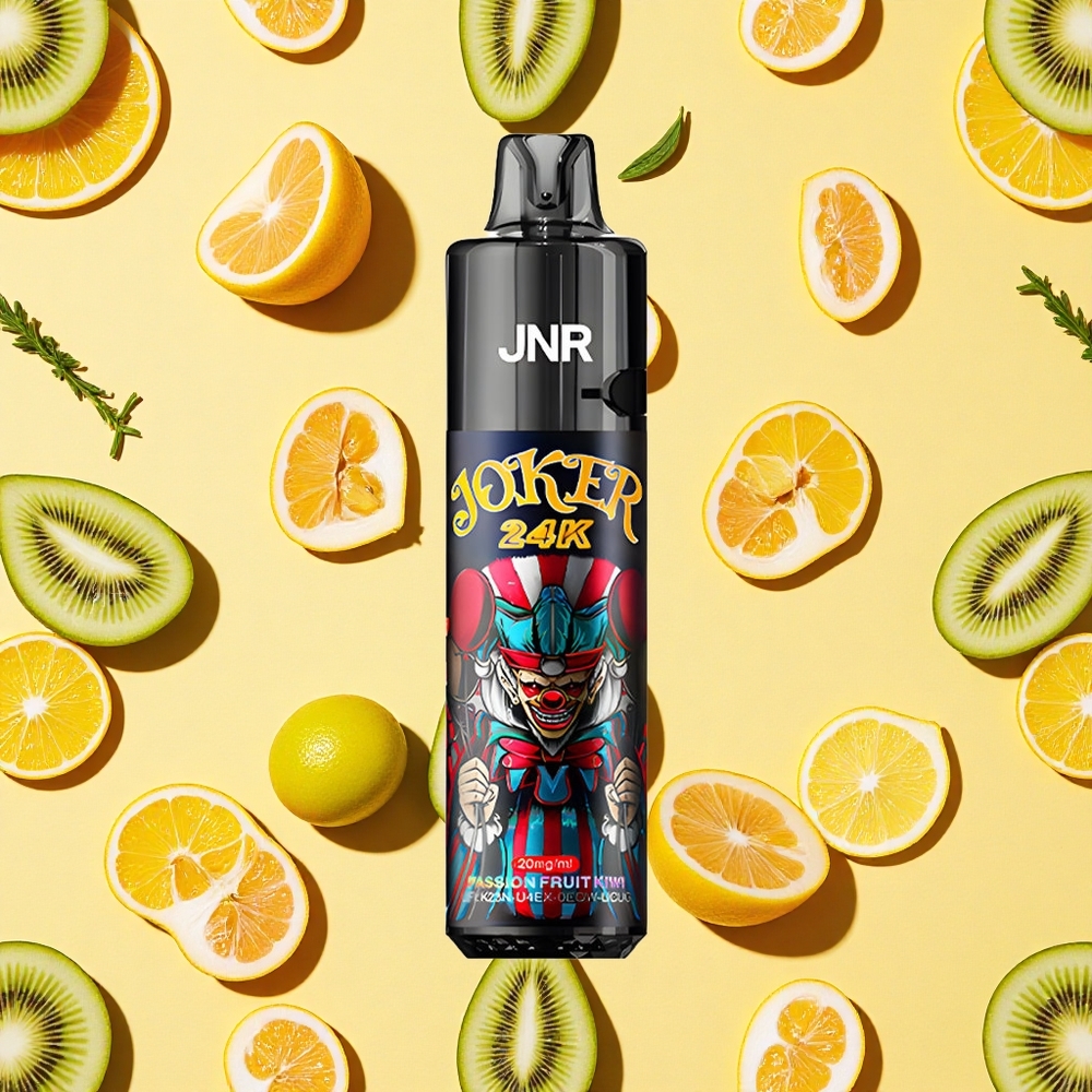 JNR Joker 24000 Puffs Passion Fruit Kiwi 2+10ml E-liquid 800mAh Battery Capacity TPD