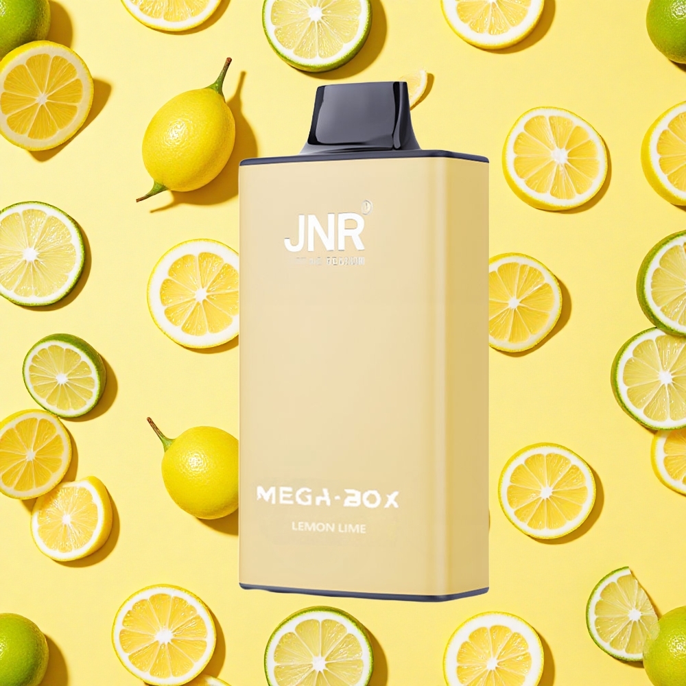 JNR Mega Box 25000 Puffs Lemon  Lime 30ml E-liquid 850mAh Battery Capacity Dual Mesh Coil