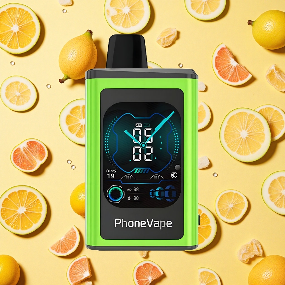 JNR PhoneVape 30000 850mAh Battery Capacity Type-C Charging Battery Disposable Sour Apple Ice