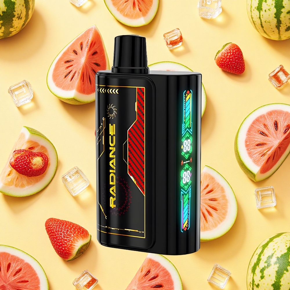 JNR Radiance 31000 Puffs 28ml E-liquid Dual Mesh Coil Watermelon Ice Disposable Vape