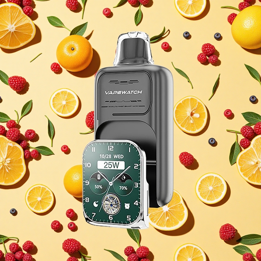 JNR VapeWatch 30000 Puffs Triple Berry 19ml E-liquid 5 Nicotine Dual Mesh Coil