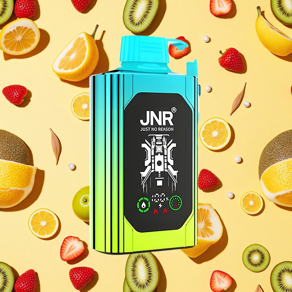 Shisha Hookah Box 20500 Puffs Strawberry Kiwi HD Display 25ml E-liquid Dual Mesh Coil Type-C Charging