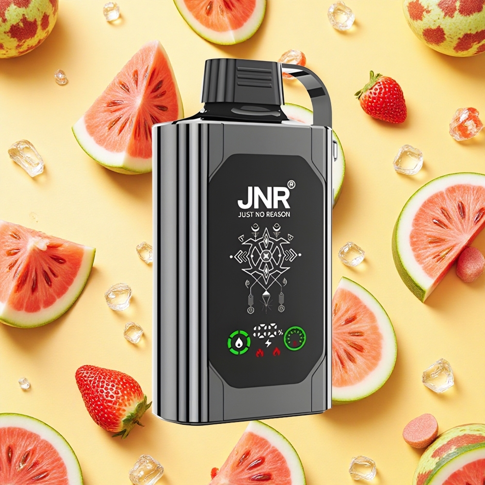 Shisha Hookah Box 20500 Puffs Watermelon Ice HD Display 1000mAh Battery Capacity Type-C Charging