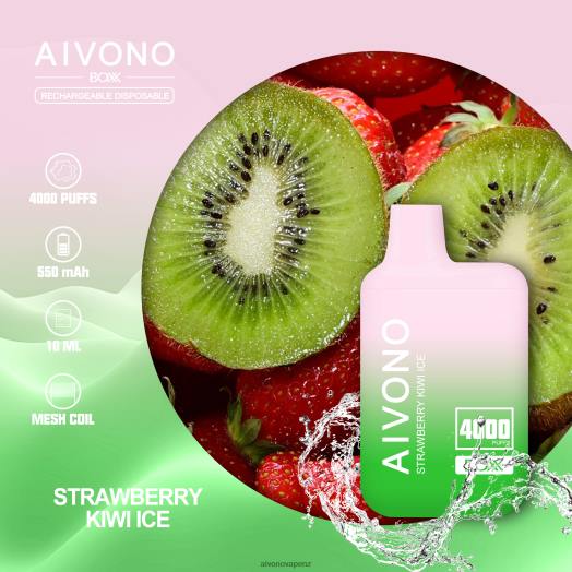 Strawberry Kiwi Ice Aivono AIM BOXX 4000 V2D4229 | Aivono Vape Price
