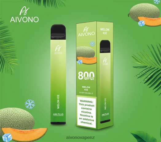 Melon Ice Aivono AIM PLUS 800 V2D4187 | Aivono Vape Review