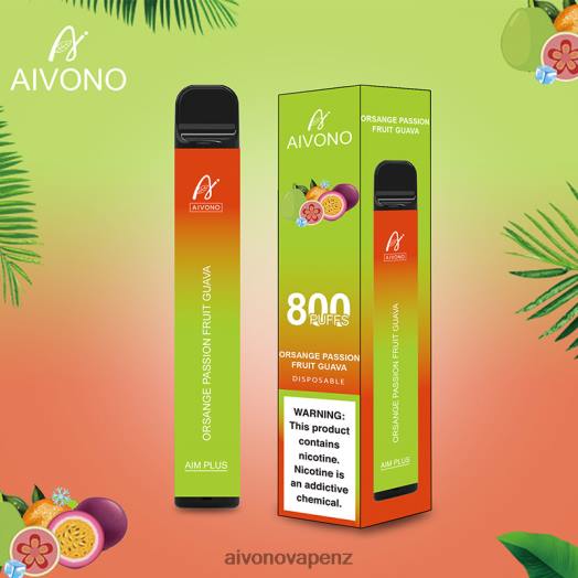 Orange Passion Fruit Guava Aivono AIM PLUS 800 V2D4189 | Aivono Vape Price