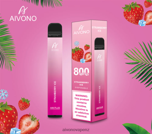 Strawberry Ice Aivono AIM PLUS 800 V2D4193 | Aivono Shop