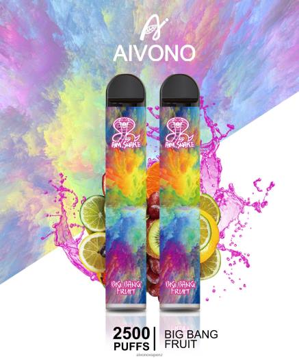 Big Bang Fruit Aivono AIM SNAKE 2500 V2D4322 | Aivono Vape Review