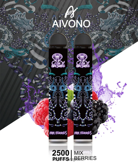 Mix Berries Aivono AIM SNAKE 2500 V2D4312 | Aivono Vape Review