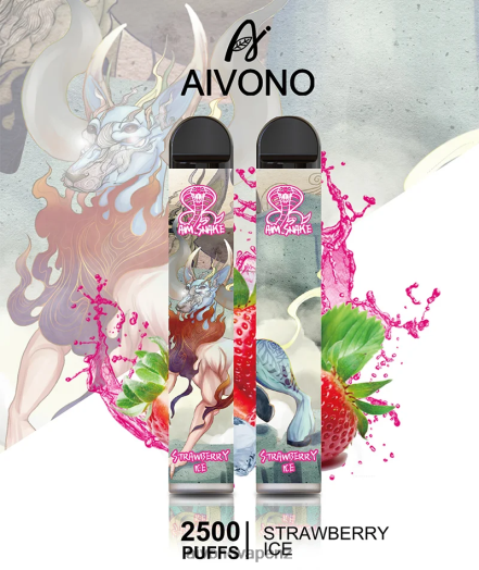 Strawberry Ice Aivono AIM SNAKE 2500 V2D4319 | Aivono Vape Price