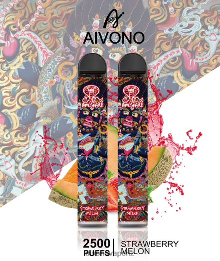 Strawberry Melon Aivono AIM SNAKE 2500 V2D4320 | Aivono NZ