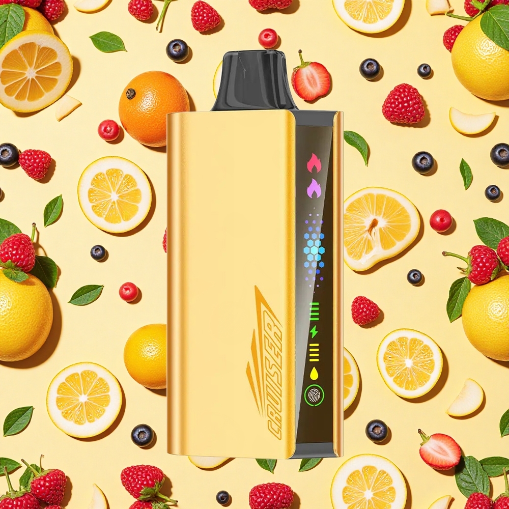JNR Cruiser 12000 Puffs Mixed Berry 3500mAh Battery Capacity Dual Mesh Coil Animation