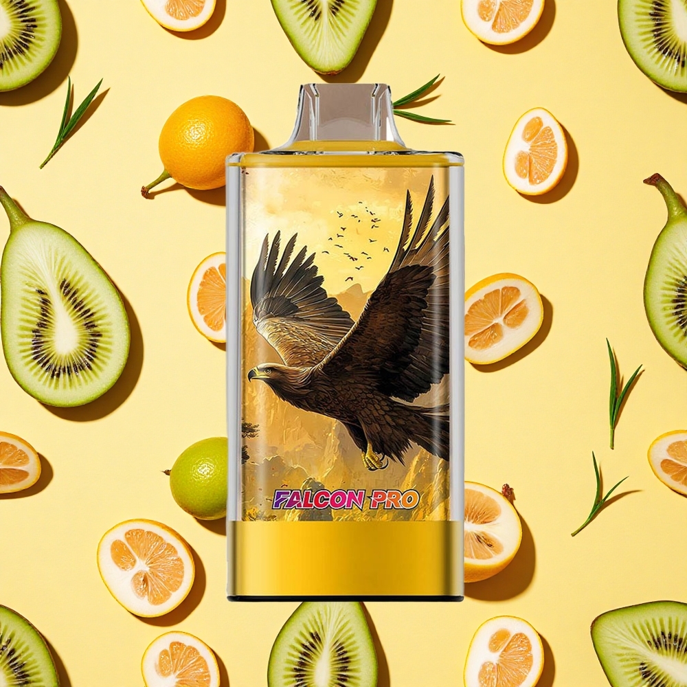 JNR Falcon Pro 28000 Puffs Kiwi Passion Guava 30ml E-liquid 5% Nicotine MTL