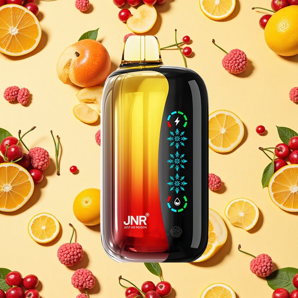 JNR Flex Ice 21000 Puffs Cherry Cola 26ml E-liquid Airflow Touch 1.2 Ohm