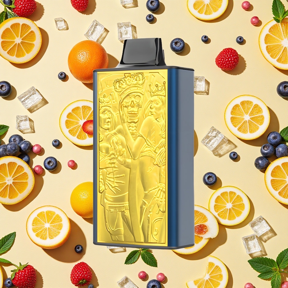 JNR Mega Box 25000 Puffs 30ml E-liquid 850mAh Battery Capacity Dual Mesh Coil Blueberry Ice