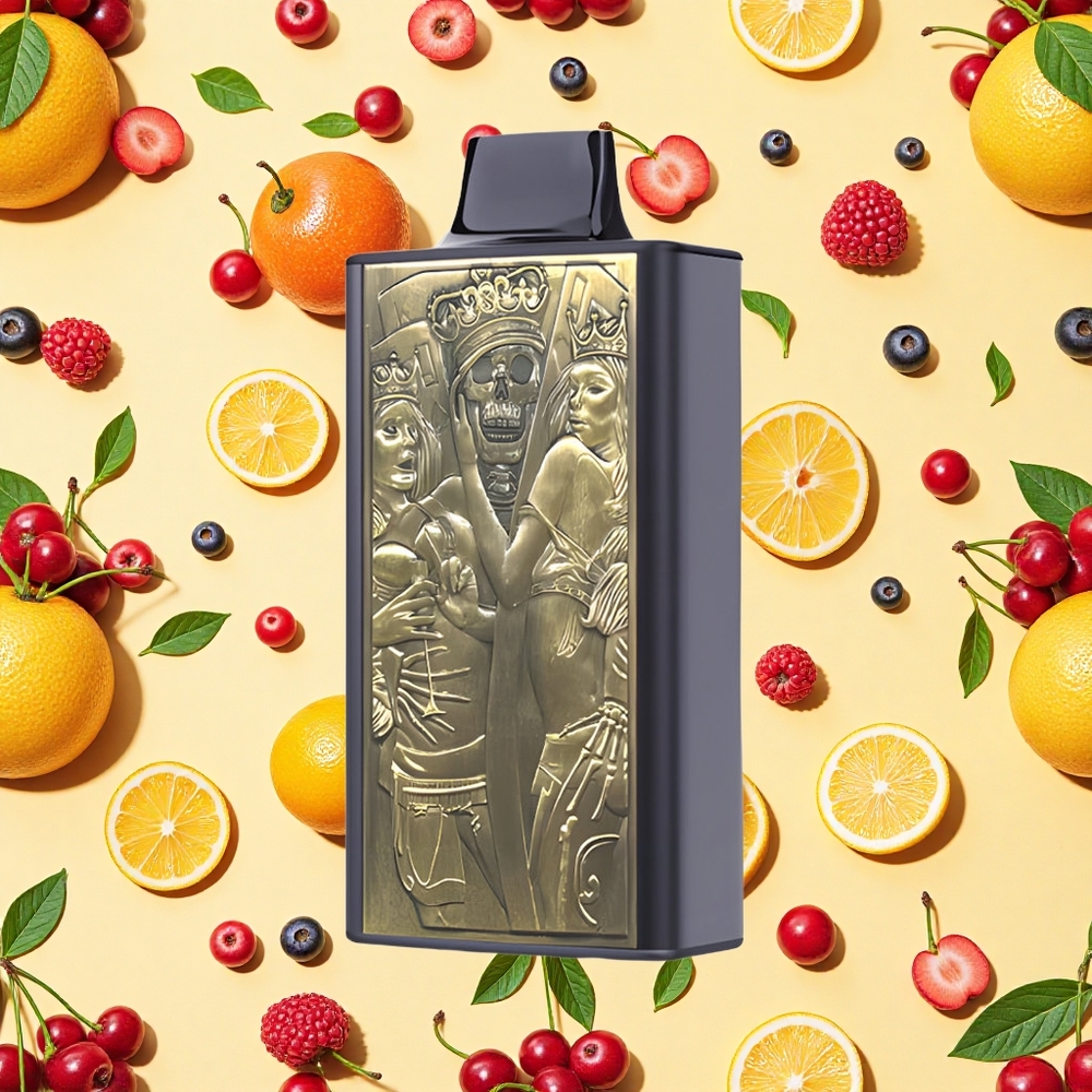 JNR Mega Box 25000 Puffs Cherry Berry 30ml E-liquid 850mAh Battery Capacity Dual Mesh Coil