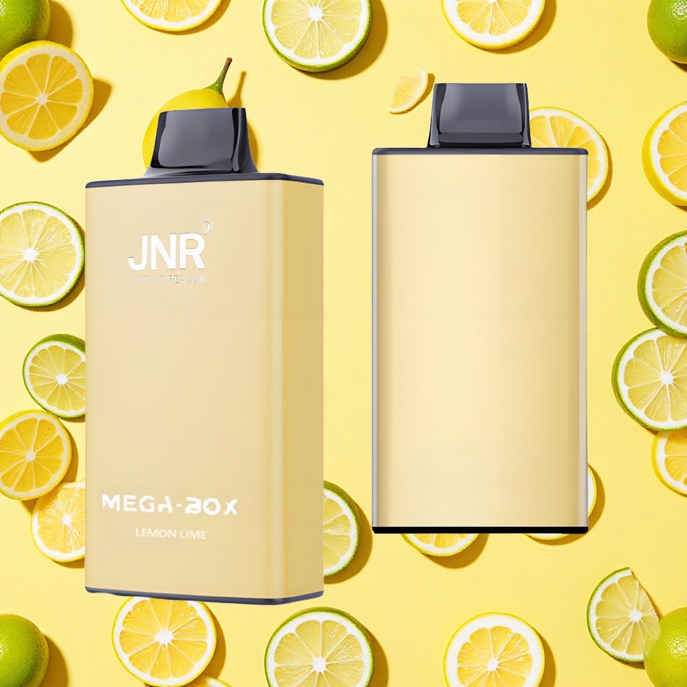 JNR Mega Box 25000 Puffs Lemon & Lime 30ml E-liquid 850mAh Battery Capacity Dual Mesh Coil