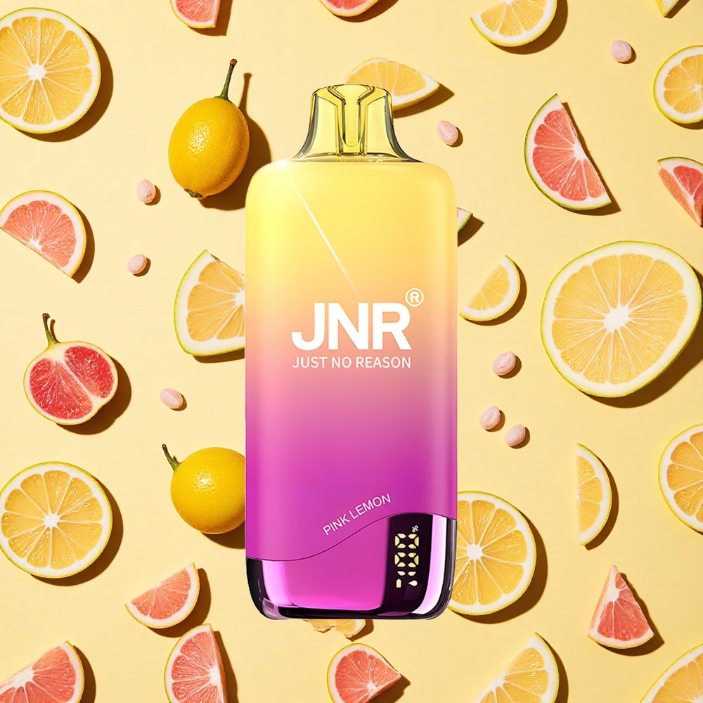 JNR Rainbow 10500 Puffs 18ml E-liquid Pink Lemon 0.8ohm Mesh Coil USB-C