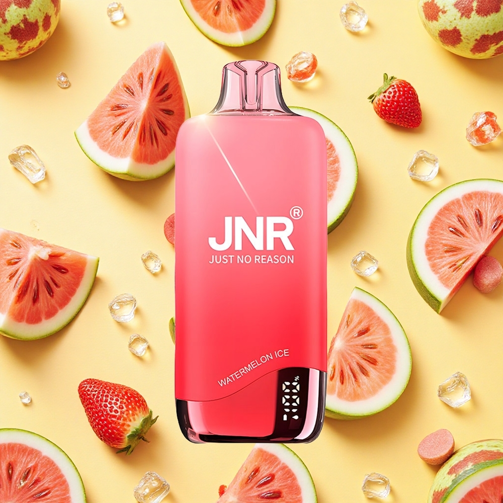 JNR Rainbow 10500 Puffs 18ml E-liquid Watermelon Ice 0.8ohm Mesh Coil Disposable Vape