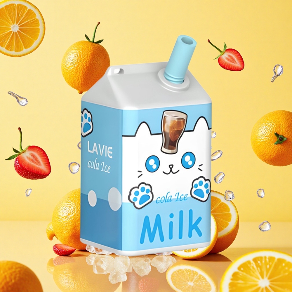 Lavie Milk 7000 Puffs Cola Ice 16ml E-liquid 600mAh Battery Capacity